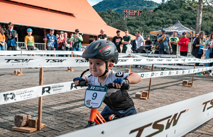 Desafio dos Rochas kids bicicleta